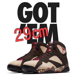 ナイキ(NIKE)のNIKE AIR JORDAN 7 RETRO x PATTA 29cm(スニーカー)