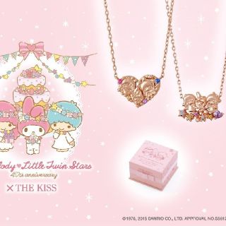 ザキッス(THE KISS)の値下げ♡40周年記念 キキララ×マイメロコラボネックレス THEKISS (ネックレス)