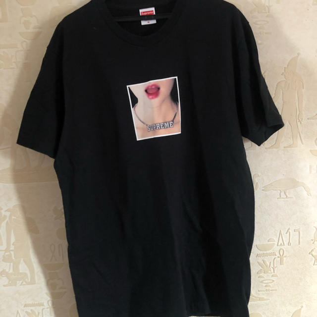 supreme neck tシャツ