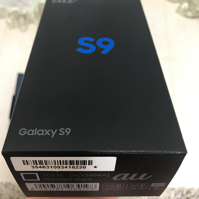 Galaxy S9 au SCV38 新品 SIMロック解除済 送料無料 スマホ/家電/カメラのスマートフォン/携帯電話(スマートフォン本体)の商品写真