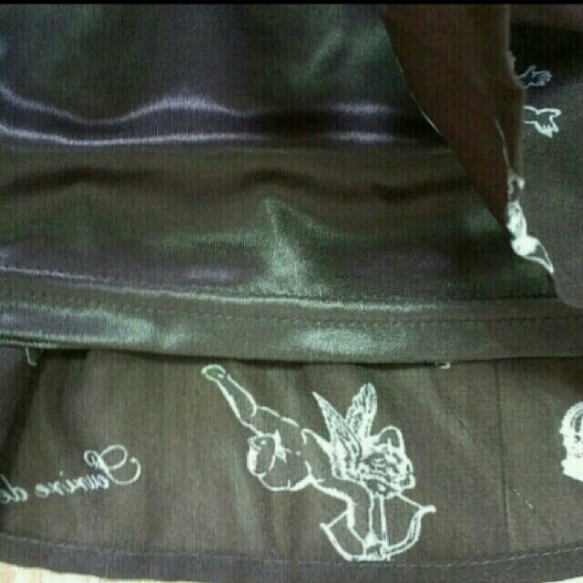 Ank Rouge(アンクルージュ)のAnk Rouge ブラウンスカート レディースのスカート(ミニスカート)の商品写真