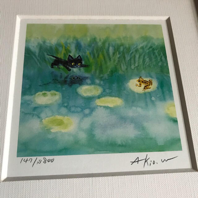 渡辺あきお絵画（版画） エンタメ/ホビーの美術品/アンティーク(絵画/タペストリー)の商品写真