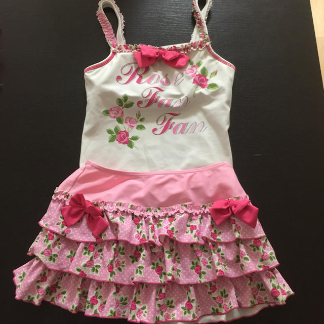 ROSE FANFAN(ローズファンファン)のローズファンファン、水着150 キッズ/ベビー/マタニティのキッズ服女の子用(90cm~)(水着)の商品写真