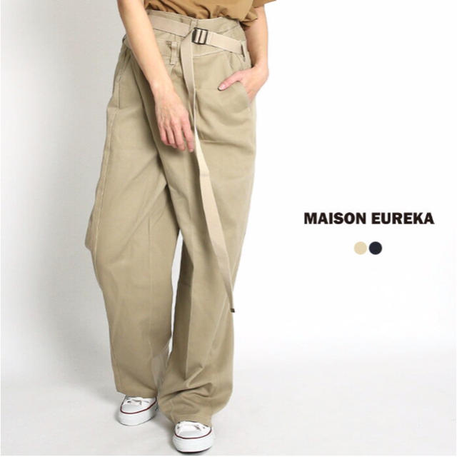 メゾンエウレカ maison eureka リメイクチノパンツ