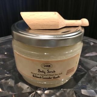 サボン(SABON)のSABON サボン ボディスクラブ （パチュリ ラベンダー バニラ）新品未使用(ボディスクラブ)