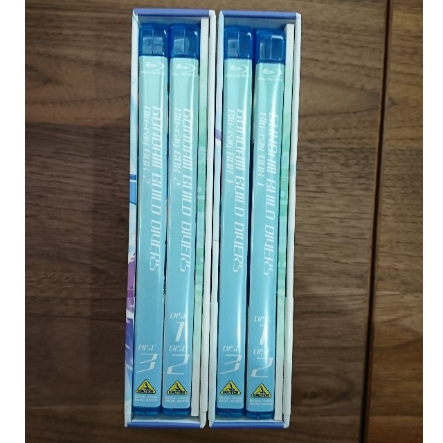 ガンダム Blu-rayBOX1,2の通販 by SUU's shop｜ラクマ ビルド ダイバーズ 超激安特価