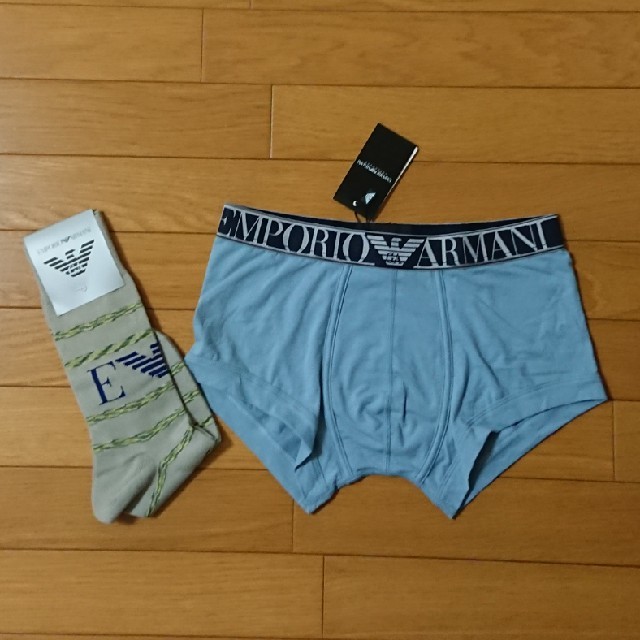 Emporio Armani(エンポリオアルマーニ)の専用です！新品☆エンポリオアルマーニ パンツ ソックス メンズのアンダーウェア(ボクサーパンツ)の商品写真