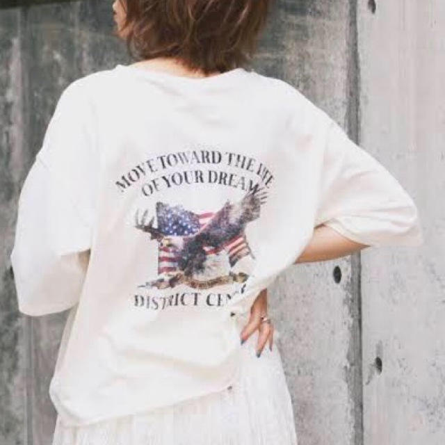 バックプリントイーグルTEE