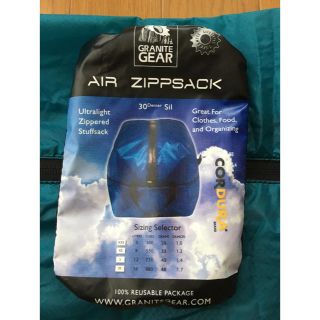 グラナイトギア(GRANITE GEAR)のGRANITE GEAR  AIR ZIPPSACK  M(16L)(登山用品)