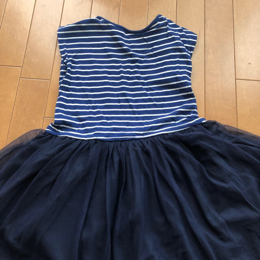 GU(ジーユー)のワンピース 130㎝ キッズ/ベビー/マタニティのキッズ服女の子用(90cm~)(ワンピース)の商品写真