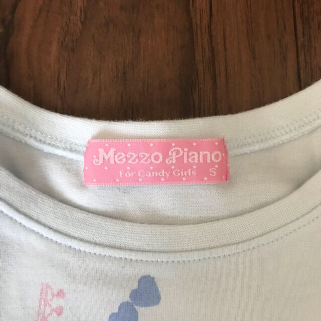 mezzo piano(メゾピアノ)のメゾピアノ Tシャツ キッズ/ベビー/マタニティのキッズ服女の子用(90cm~)(Tシャツ/カットソー)の商品写真