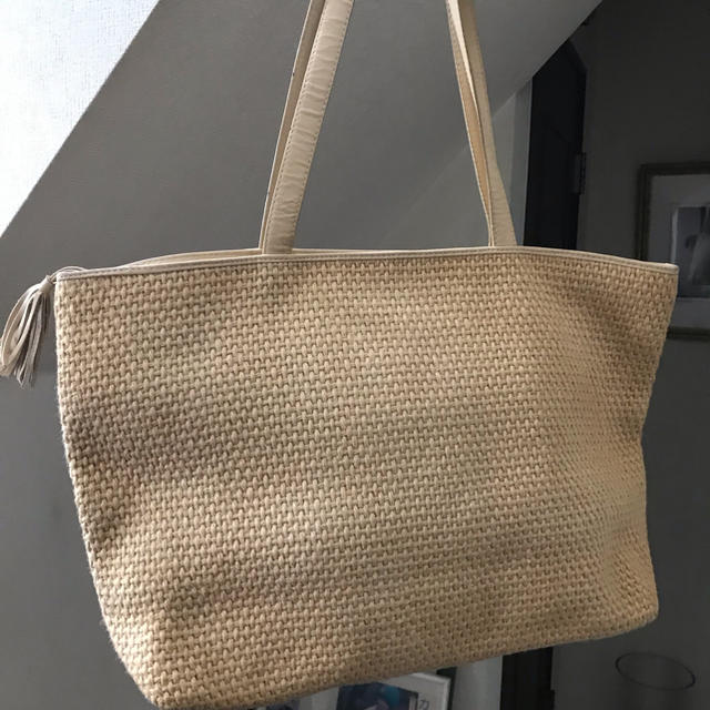 Bottega Veneta - 中美品 ☆ BOTTEGA VENETA ☆ 麻トートバック 大きめ