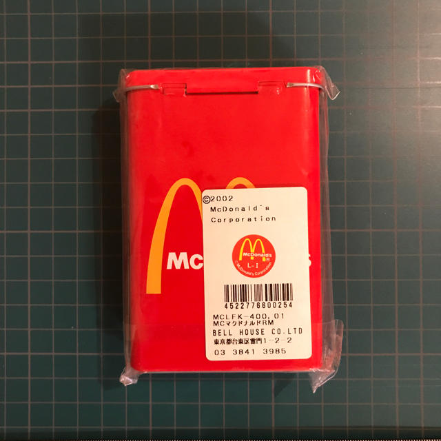 マクドナルド(マクドナルド)のMcDonaldシガレット缶  インテリア/住まい/日用品のインテリア小物(小物入れ)の商品写真
