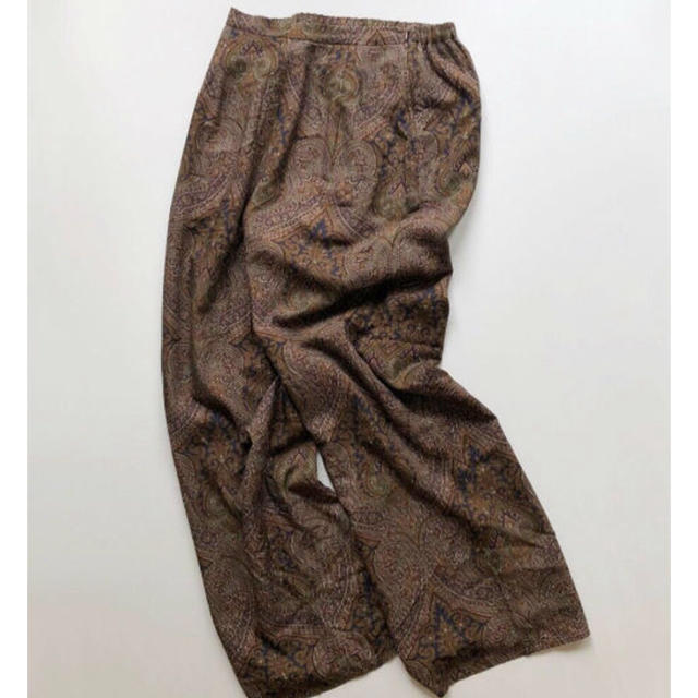 TODAYFUL(トゥデイフル)のTODAYFUL Paisley Rough Pants レディースのパンツ(カジュアルパンツ)の商品写真