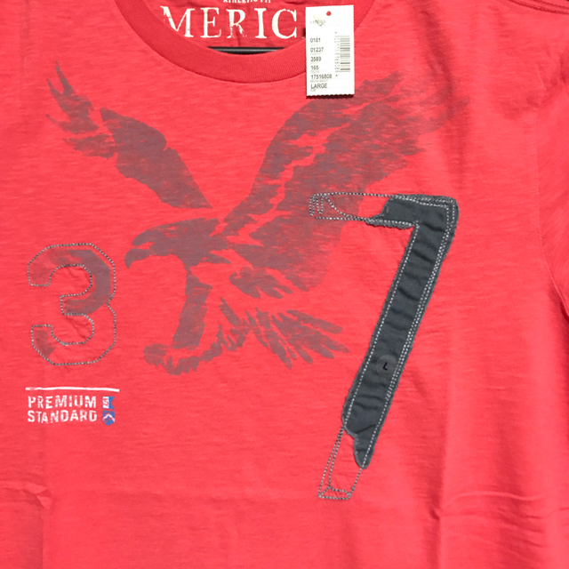 American Eagle(アメリカンイーグル)の新品 アメリカンイーグル【ロゴ】Tシャツ L / ATHLETI メンズのトップス(Tシャツ/カットソー(半袖/袖なし))の商品写真