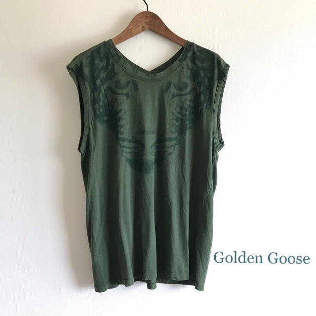 極美品⭐️Golden Goose Deluxe Brand ノースリーブシャツ