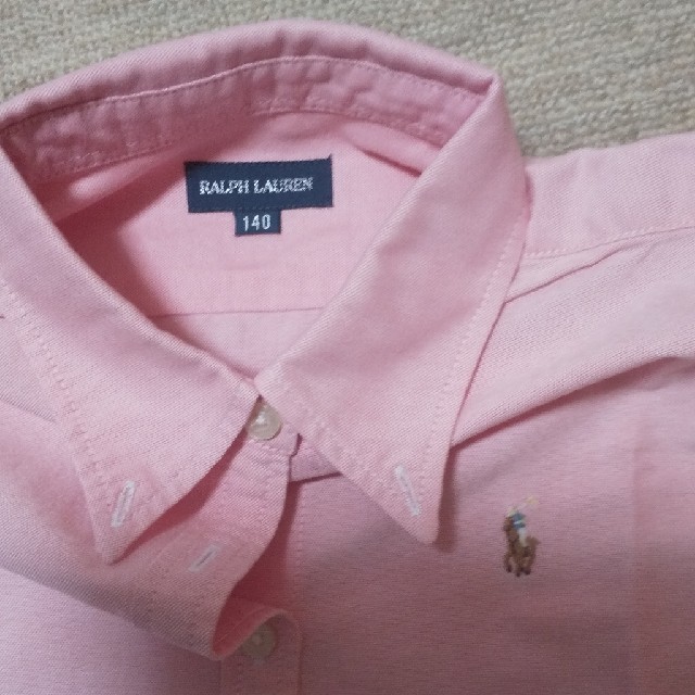 POLO RALPH LAUREN(ポロラルフローレン)のラルフローレンシャツ140 キッズ/ベビー/マタニティのキッズ服女の子用(90cm~)(ブラウス)の商品写真