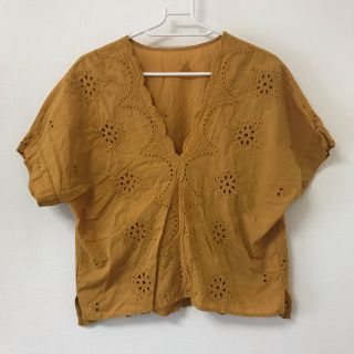 ヴィス(ViS)のViS 刺繍ブラウス(シャツ/ブラウス(半袖/袖なし))