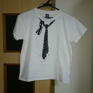 グラニフ(Design Tshirts Store graniph)のだまし絵Tシャツ＊メガネ＊ネクタイ(Tシャツ(半袖/袖なし))