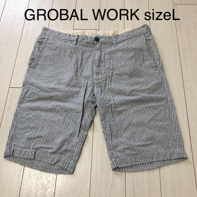 GLOBAL WORK(グローバルワーク)のGLOBALWORK グローバルウォーク ショートパンツ ハーフパンツ 短パン  メンズのパンツ(ショートパンツ)の商品写真