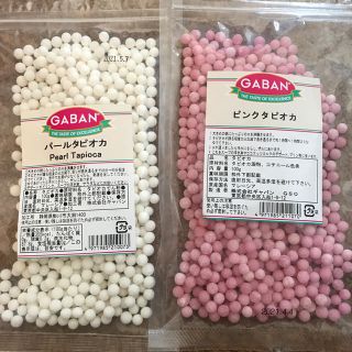 ギャバン(GABAN)のGABAN パール&ピンクタピオカ(菓子/デザート)