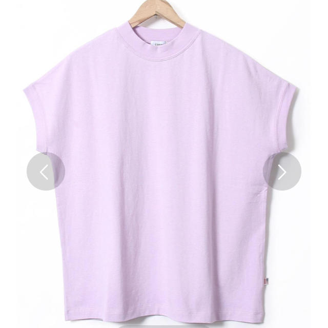 coen(コーエン)の新品未使用 coen USAコットンハイネックTシャツ レディースのトップス(Tシャツ(半袖/袖なし))の商品写真