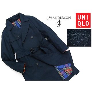 ジェイダブリューアンダーソン(J.W.ANDERSON)のUNIQLO jwアンダーソン トレンチコート 黒(トレンチコート)