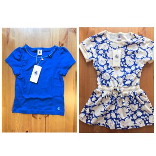 プチバトー(PETIT BATEAU)のみんみん様専用♡プチバトー2点おまとめ(ワンピース)