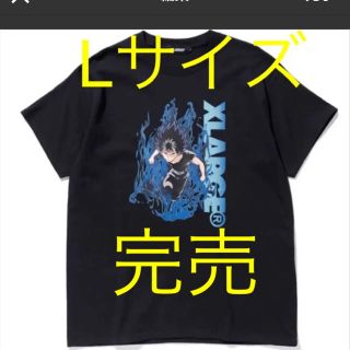 エクストララージ(XLARGE)のXLARGE 幽遊白書 飛影 ブラック L tシャツ  黒 ヒエイ(Tシャツ/カットソー(半袖/袖なし))