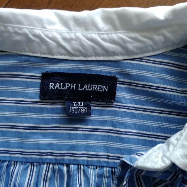 Ralph Lauren(ラルフローレン)のラルフローレンブラウス120cm キッズ/ベビー/マタニティのキッズ服女の子用(90cm~)(ブラウス)の商品写真