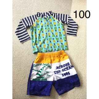 ブランシェス(Branshes)の専用mii様男の子 水着 上下セット 100  ブランシェス(水着)