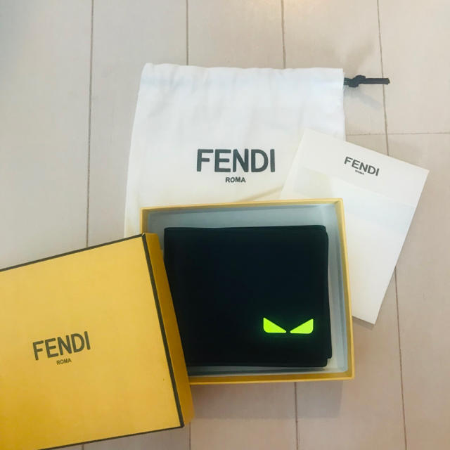 FENDI(フェンディ)の正規品  FENDI モンスター 二つ折り財布 メンズのファッション小物(折り財布)の商品写真