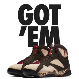 ナイキ(NIKE)のNIKE air jordan 7 patta コラボ 26.0cm 新品未使用(スニーカー)