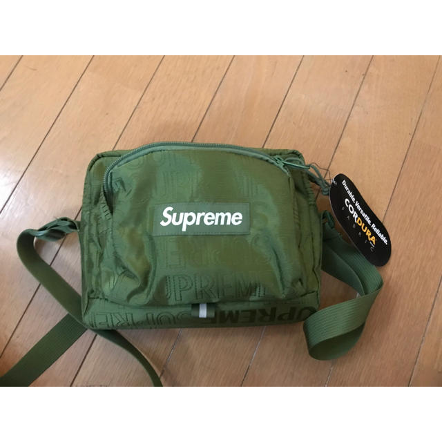 supreme shoulder bag olive