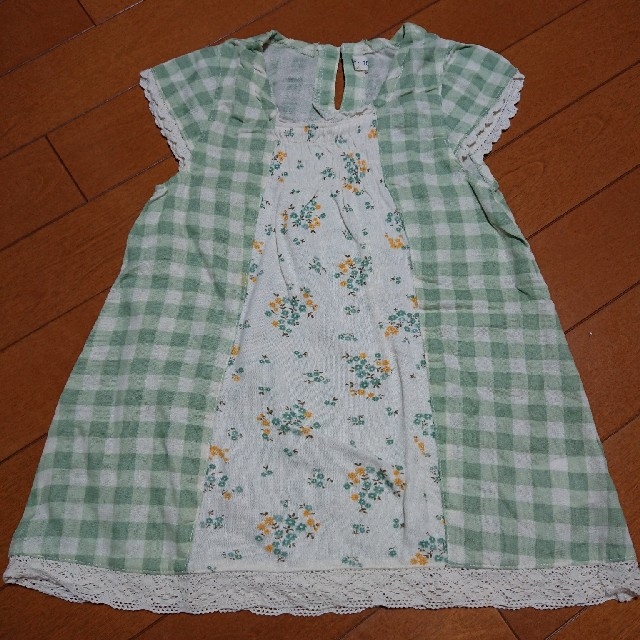 Biquette(ビケット)のビケット チュニック100 キッズ/ベビー/マタニティのキッズ服女の子用(90cm~)(Tシャツ/カットソー)の商品写真