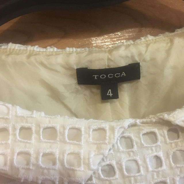 TOCCA(トッカ)のトッカ TOCCA レース トップス ブラウス レディースのトップス(シャツ/ブラウス(半袖/袖なし))の商品写真