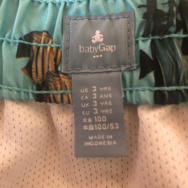 babyGAP(ベビーギャップ)の水着100センチ  キッズ/ベビー/マタニティのキッズ服男の子用(90cm~)(水着)の商品写真