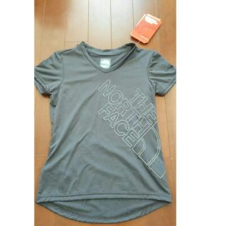 ザノースフェイス(THE NORTH FACE)のノースフェイス キッズ XS 6 グレー Tシャツ 新品未使用 (Tシャツ/カットソー)