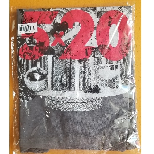 嵐(アラシ)の[新品未開封]　嵐 5x20 Tシャツ　グレー エンタメ/ホビーのタレントグッズ(アイドルグッズ)の商品写真