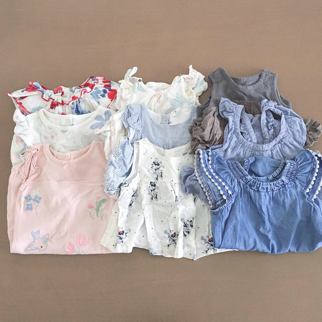 babyGAP(ベビーギャップ)のベビー服 まとめ売り キッズ/ベビー/マタニティのベビー服(~85cm)(ロンパース)の商品写真