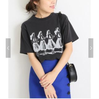 スピックアンドスパン(Spick & Span)のfung フラガールTシャツ (Tシャツ(半袖/袖なし))