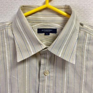 バーバリー(BURBERRY)のお値下げ♥バーバーリー　メンズシャツ　Ｌサイズ(シャツ)