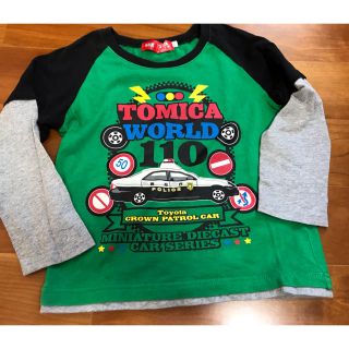 タカラトミー(Takara Tomy)のトミカ Tシャツ 長袖 110センチ(Tシャツ/カットソー)