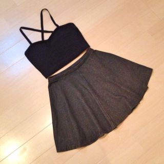 トップショップ(TOPSHOP)のTOPSHOP フレアースカート(ミニスカート)