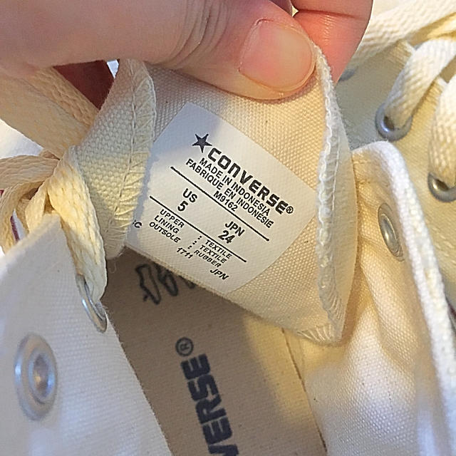 CONVERSE(コンバース)のコンバース ハイカット スニーカー キナリ レディースの靴/シューズ(スニーカー)の商品写真