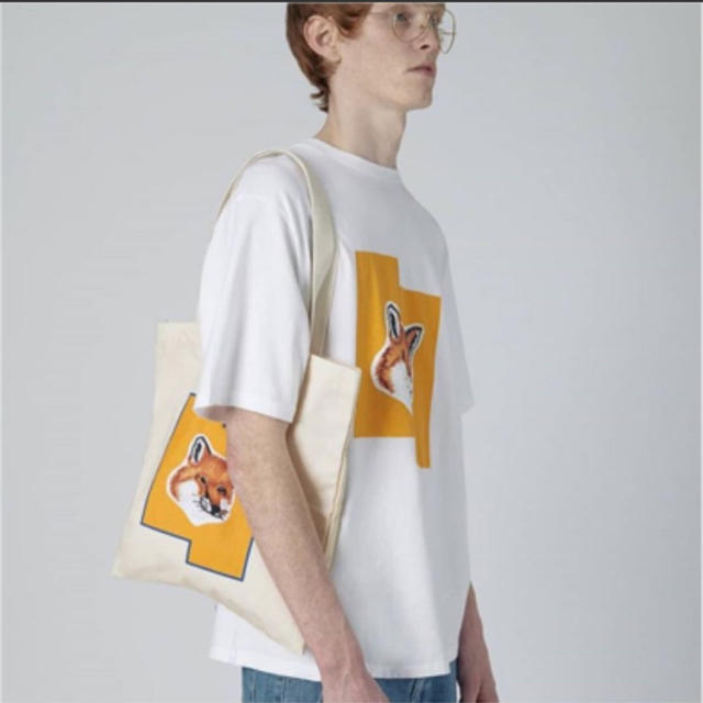 MAISON KITSUNE'(メゾンキツネ)のAder error × maison kitsune コラボ Tシャツ メンズのトップス(Tシャツ/カットソー(半袖/袖なし))の商品写真