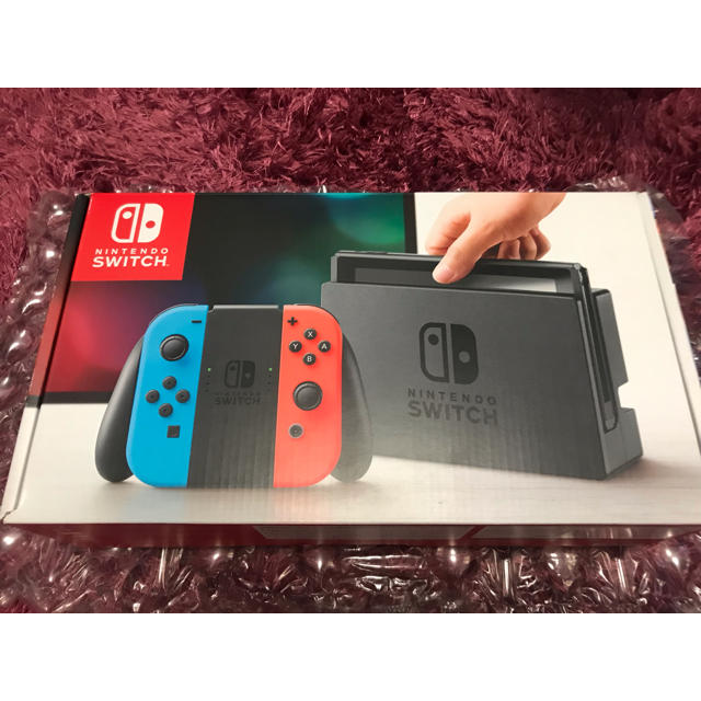 Nintendo Switch(ニンテンドースイッチ)の美品 ニンテンドースイッチ nintendo switch ネオン エンタメ/ホビーのゲームソフト/ゲーム機本体(家庭用ゲーム機本体)の商品写真