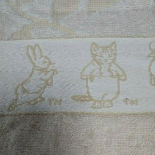 ウェッジウッド(WEDGWOOD)のピーターラビット フェイスタオル 未使用(タオル/バス用品)