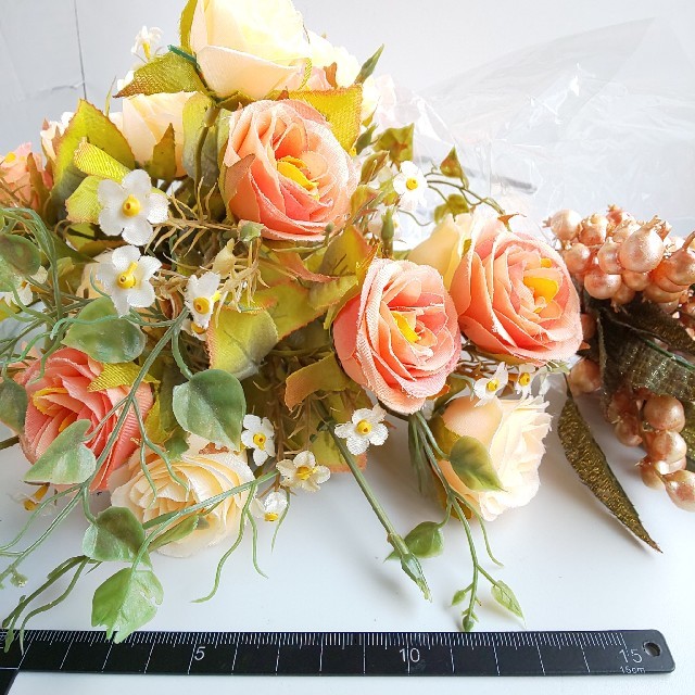 花材 造花 薔薇・その他 ハンドメイドのフラワー/ガーデン(ドライフラワー)の商品写真