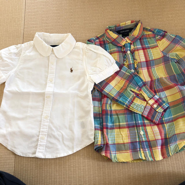 Ralph Lauren(ラルフローレン)のラルフローレン 4／4T 女児 シャツ キッズ/ベビー/マタニティのキッズ服女の子用(90cm~)(ブラウス)の商品写真